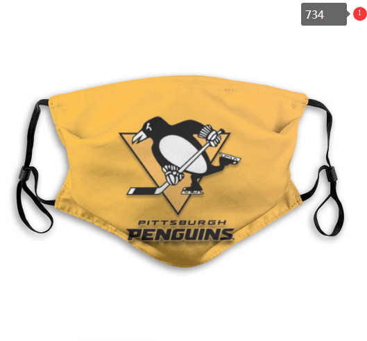 NHL Pittsburgh Penguins #1 Dust mask with filter